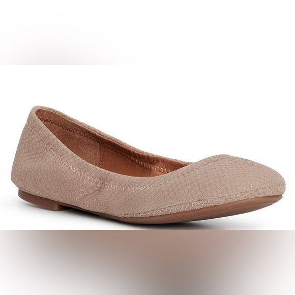 Lucky Brand Emmie Leather Ballet Flats - Picture 1 of 3